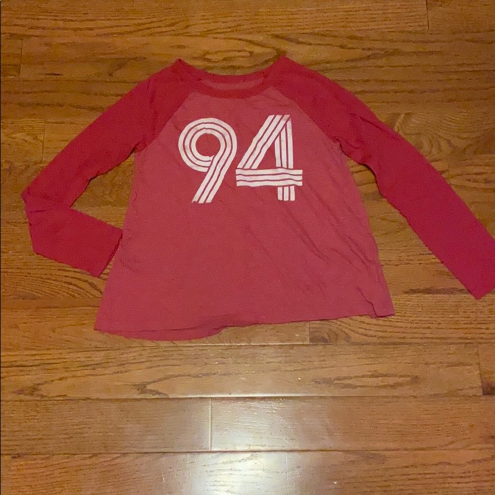 Vintage looking long sleeve t-shirt girls 10/12